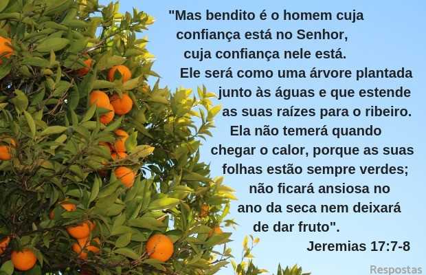 Bendito o homem cuja confiança está no Senhor