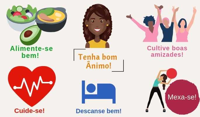 Cuidados do corpo contra o desanimo