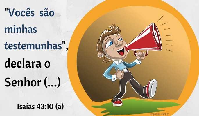 testemunho: como e por que testemunhar?