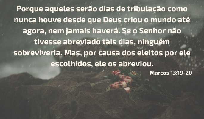 Marcos 13:19-20 Tribulação