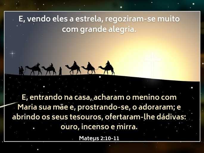 Imagem sombra de uma caravana com camelos à luz de uma estrela - Versículo Mateus 2:9-10