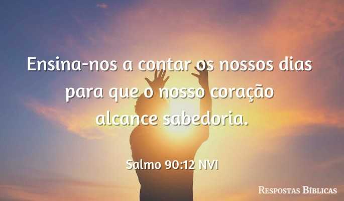 Salmo 90:12 NVI
