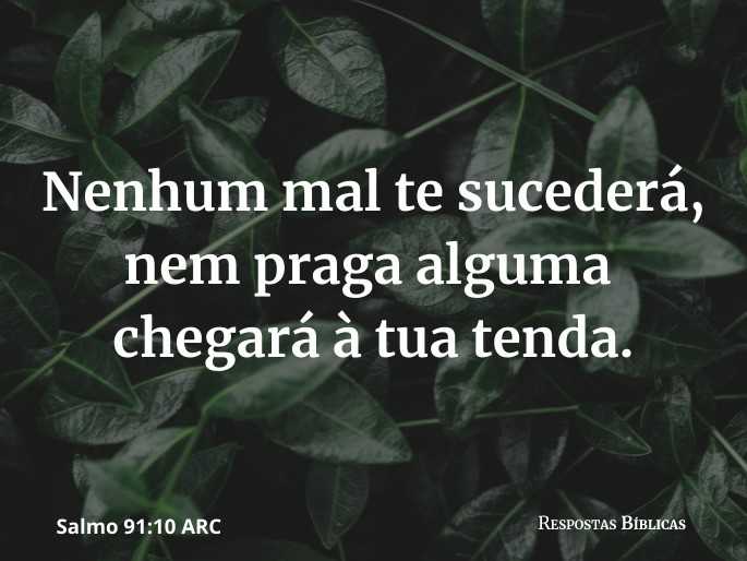 Salmo 91:10