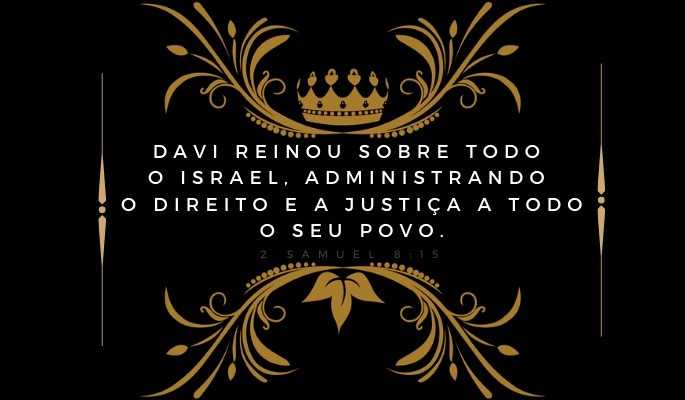 o Rei Davi - 2 Samuel 8:15