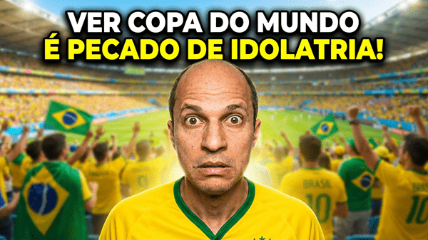 Você pode estar pecando ao assistir a Copa do Mundo! É idolatria?