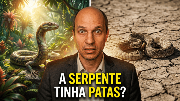 A serpente tinha patas e voava antes da queda? O que Gênesis 3:14 realmente revela